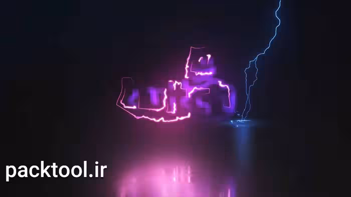 دانلود پروژه آماده افتر افکت معرفی لوگو انرژی الکتریکی Electric Energy Logo Intro - پک تول