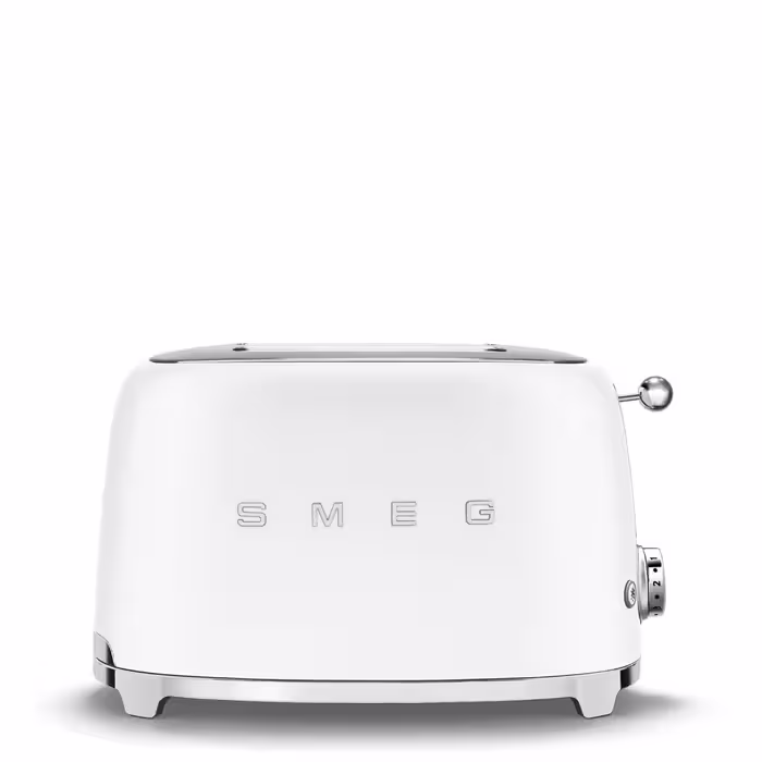 توستر 2 اسلایس کوچک اسمگ SMEG مدل TSF01 سفید مات