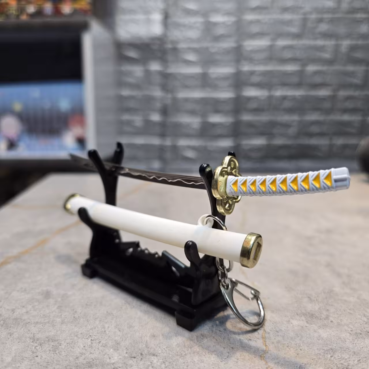 شمشیر 15 سانتی انیمه شیطان کش زنیتسو