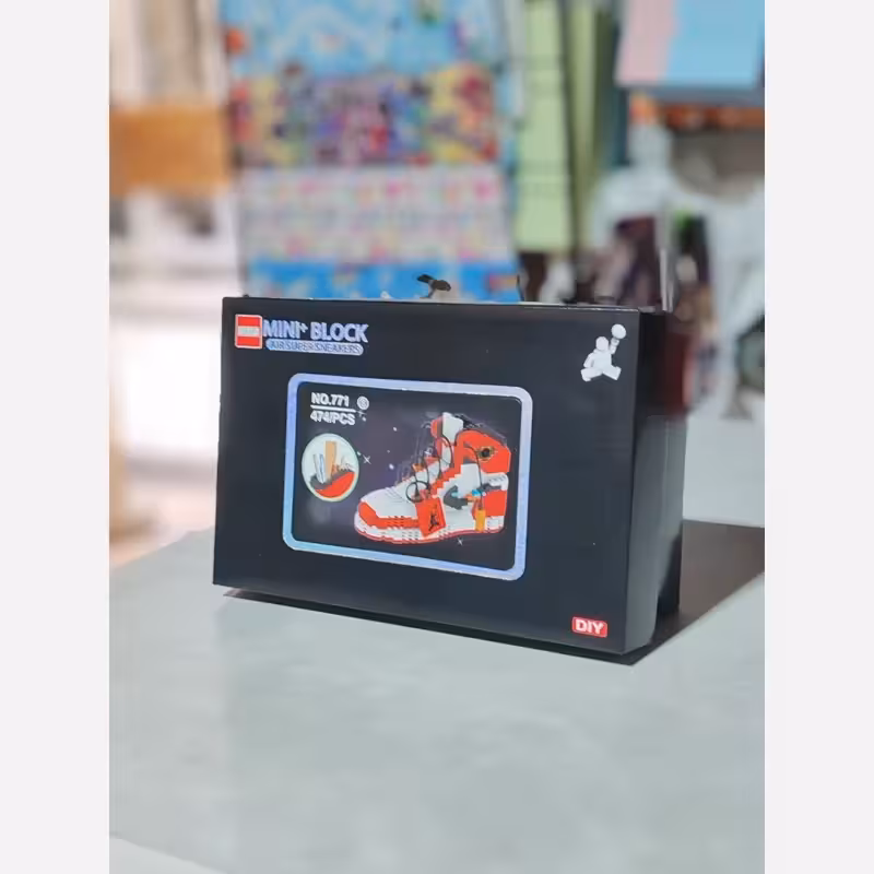 لگو کفش مایکل جوردن وان سفید قرمز وارداتی771