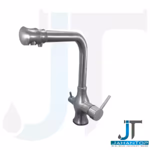 شیر ظرفشویی دو منظوره آریانا مدل لنا علم ثابت کروم مات