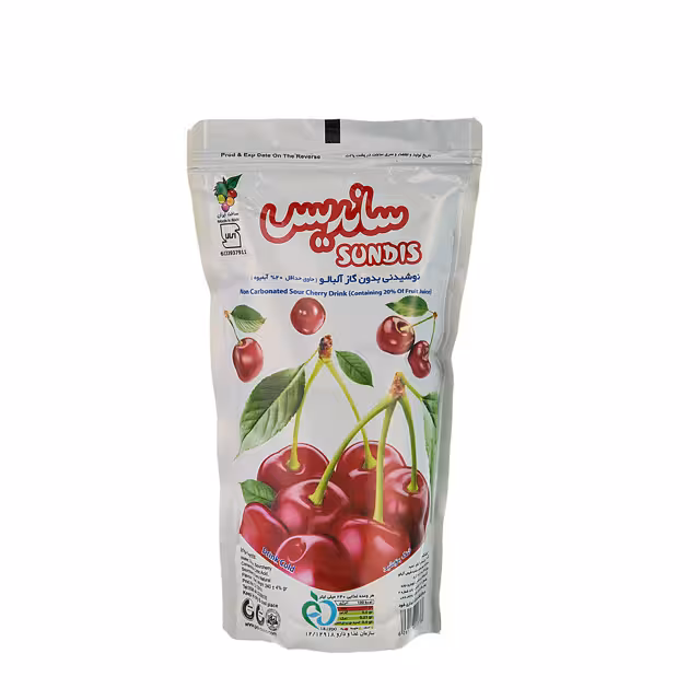 نوشیدنی بدون گاز آلبالو ساندیس 240 میلی لیتری