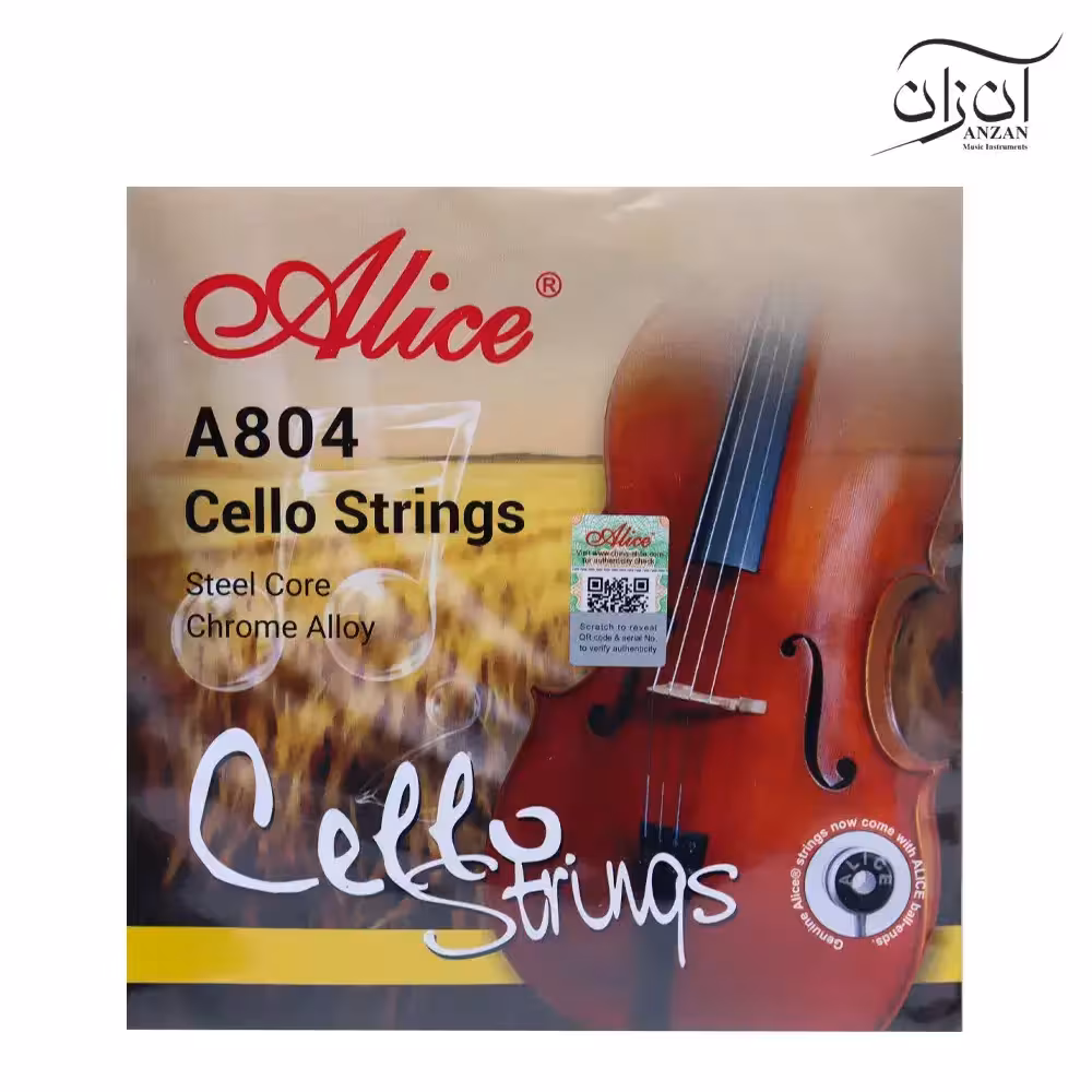 سیم ویولنسل آلیس مدل Alice A804
