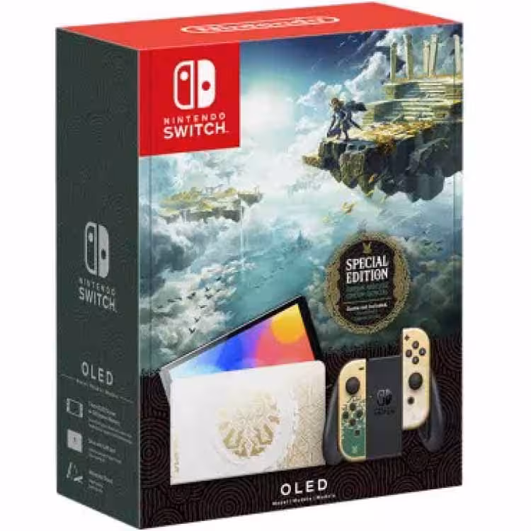 کنسول بازی نینتندو سوییچ Nintendo Switch OLED The Legend of Zelda Tears of the Kingdom