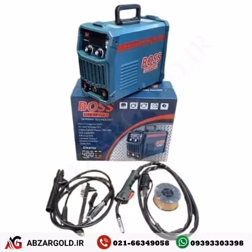 دستگاه جوشکاری اینورتر 400 Co2 باس مدل MIG/MMA-400