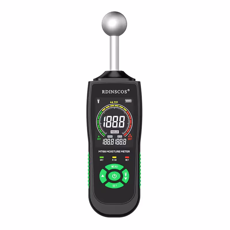 رطوبت سنج چوب و دیوار برند RDINSCOS MT68