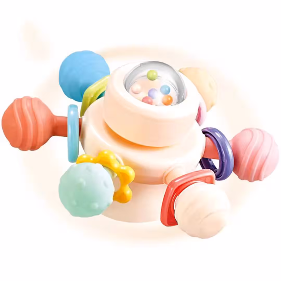 اسپینر تک جغجغه ای کودک طرح سفینه