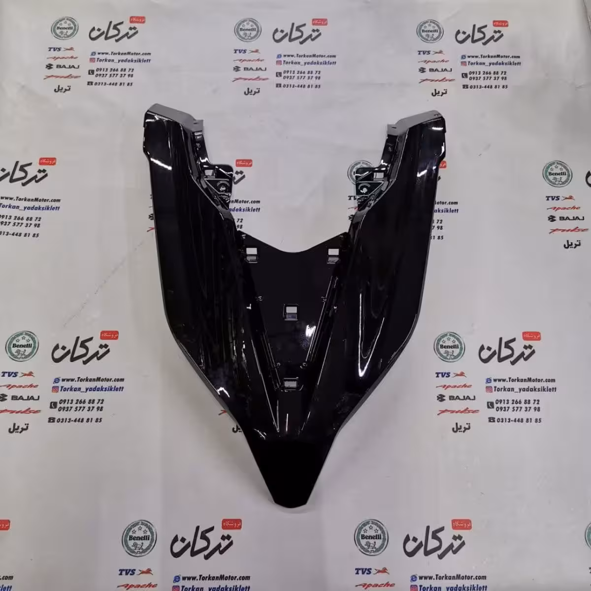 قاب ( کاور ) رو بوقی موتور طرح کلیک ( مشکی براق ) خارجی