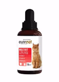 شربت مولتی ویتامین گربه  یوروپت
