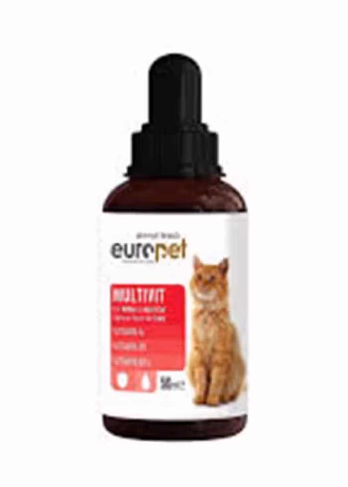 شربت مولتی ویتامین گربه  یوروپت