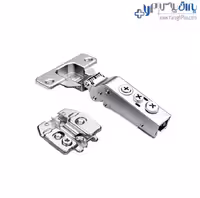 لولا آرام بند کابینت درب 10 میلیمتر روکار کلیپسی 105 درجه با پایه 3D فانتونی