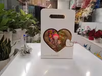باکس کادویی دسته دار عروسک روسی گلبهی