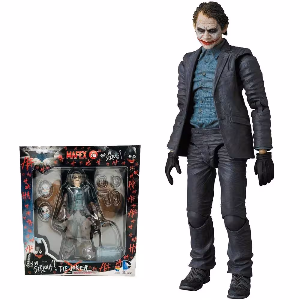اکشن فیگور جوکر Joker برند مافکس Mafex سری شوالیه تاریکی