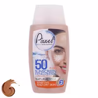 کرم ضدآفتاب پیکسل مدل Natural BEIGE پوست خشک و حساس حجم 50 میلی‌لیتر