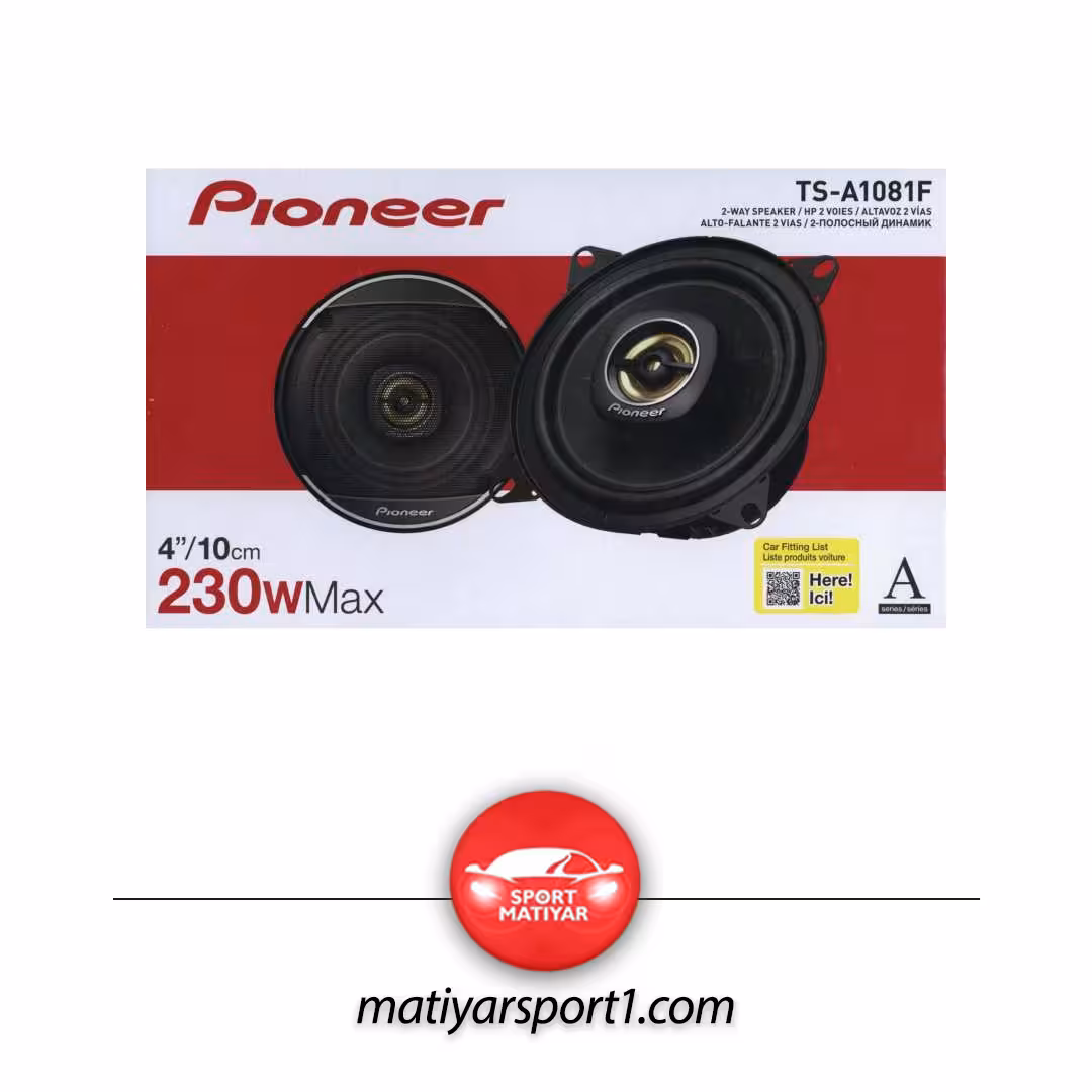 بلندگوی گرد مدل TS-A1081F پایونیر PIONEER