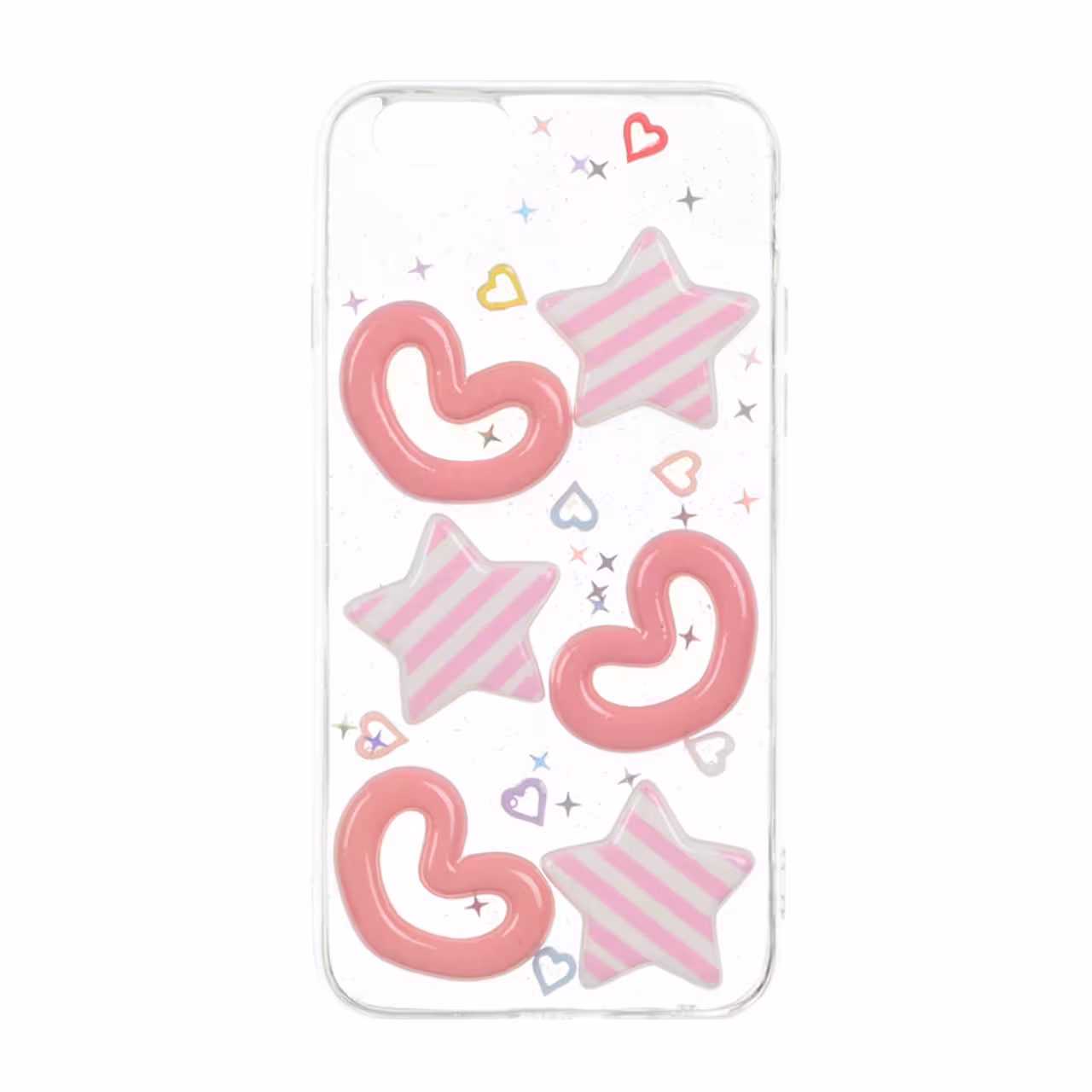 قاب Love Star رزینی شفاف مدل CHJ - Apple iPhone 6 / iPhone 6s - طرح 20