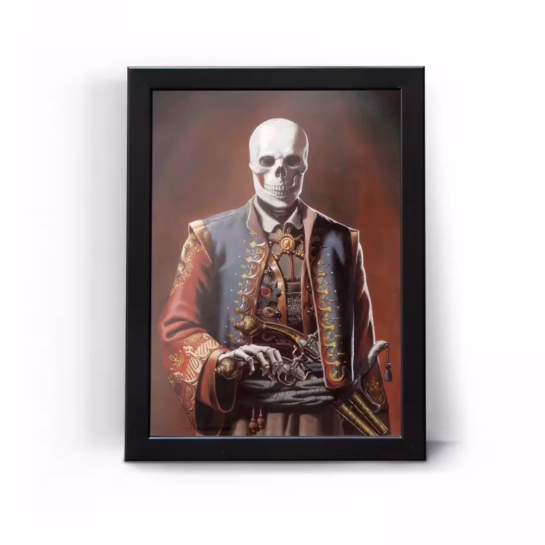 تابلو قاب گیمینگ Skull