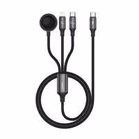 کابل تبدیل USB-C به لایتنینگ / USB-C / WIRELESS طول 1.2 متر هیسکا مدل Hiska LX-31