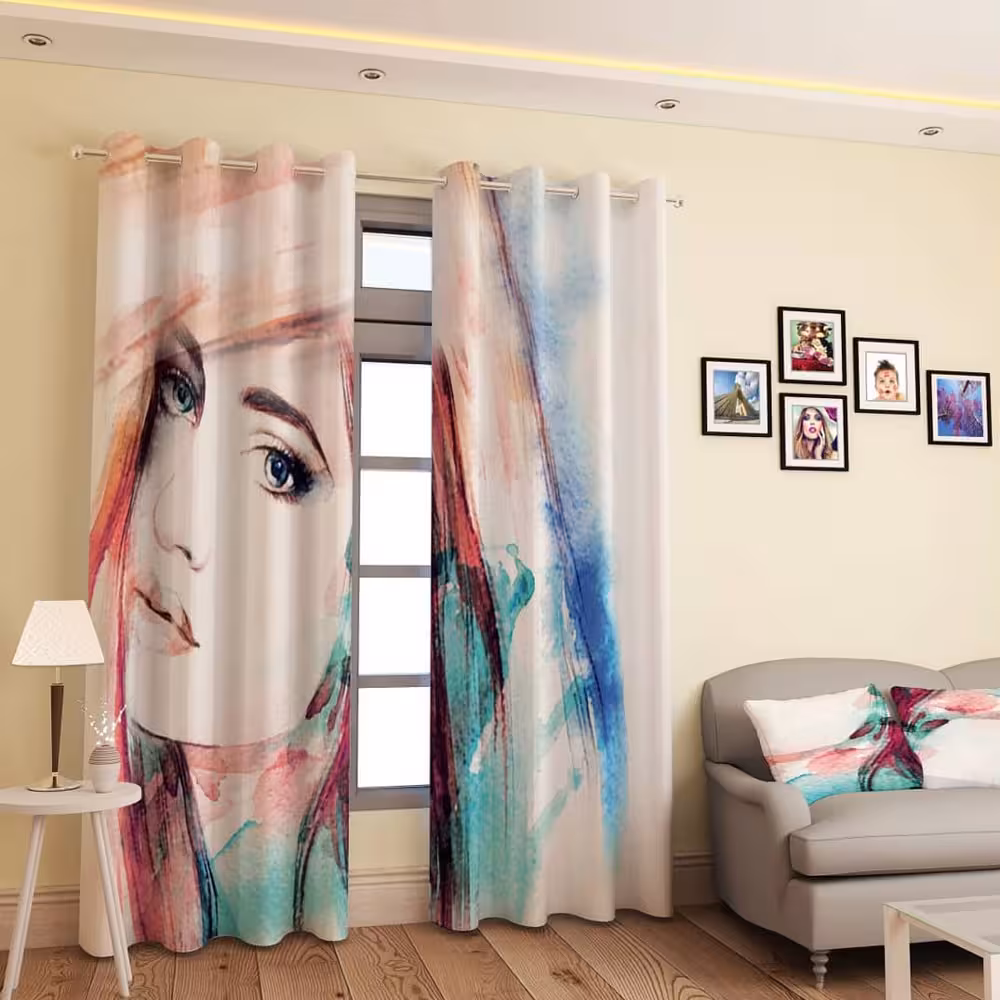 پرده پانچی کد 531 (طرح چهره)