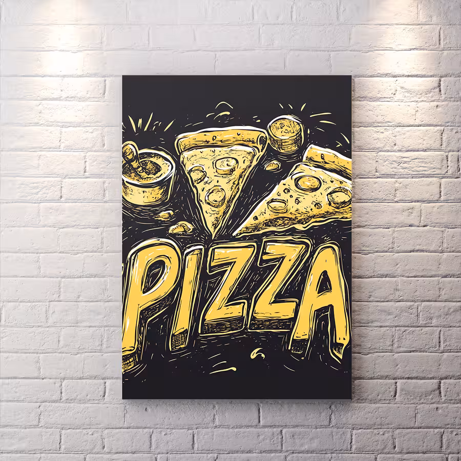 تخته شاسی برالی پیتزا فروشی HQCs-2695