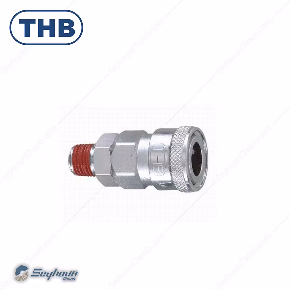 کوبلینگ برون رزوه تایوانی 1/4 اینچ برند تی اچ بی مدل THB 20SMA