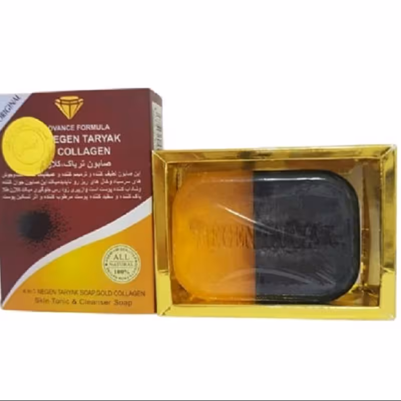 صابون کلاژن طلا(نگین بلوجستان)