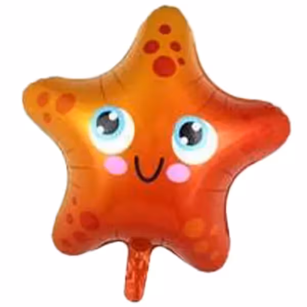 بادکنک فویلی فیگور طرح ستاره دریایی