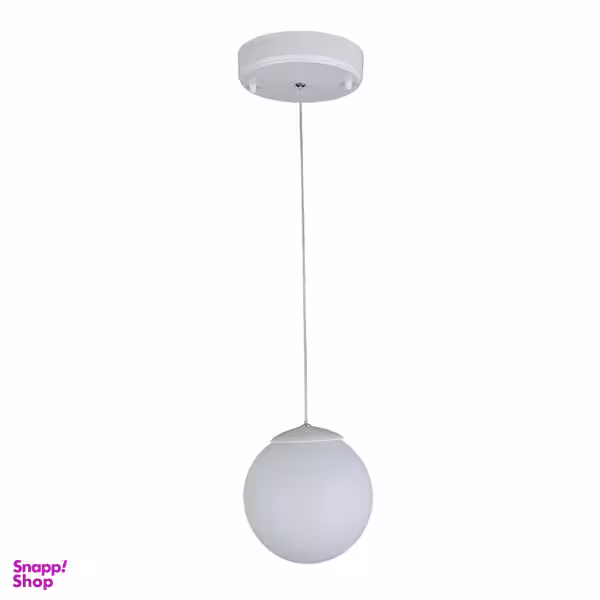 چراغ آویز تک شعله چشمه نور کد A1224/1WT-WT