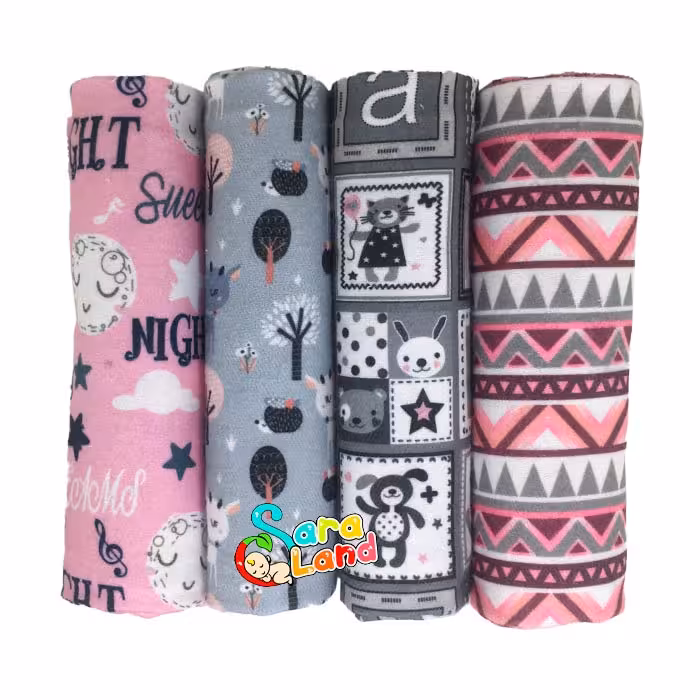 خشک کن نوزاد کارترز Carter’s بسته 4 عددی طرح دار