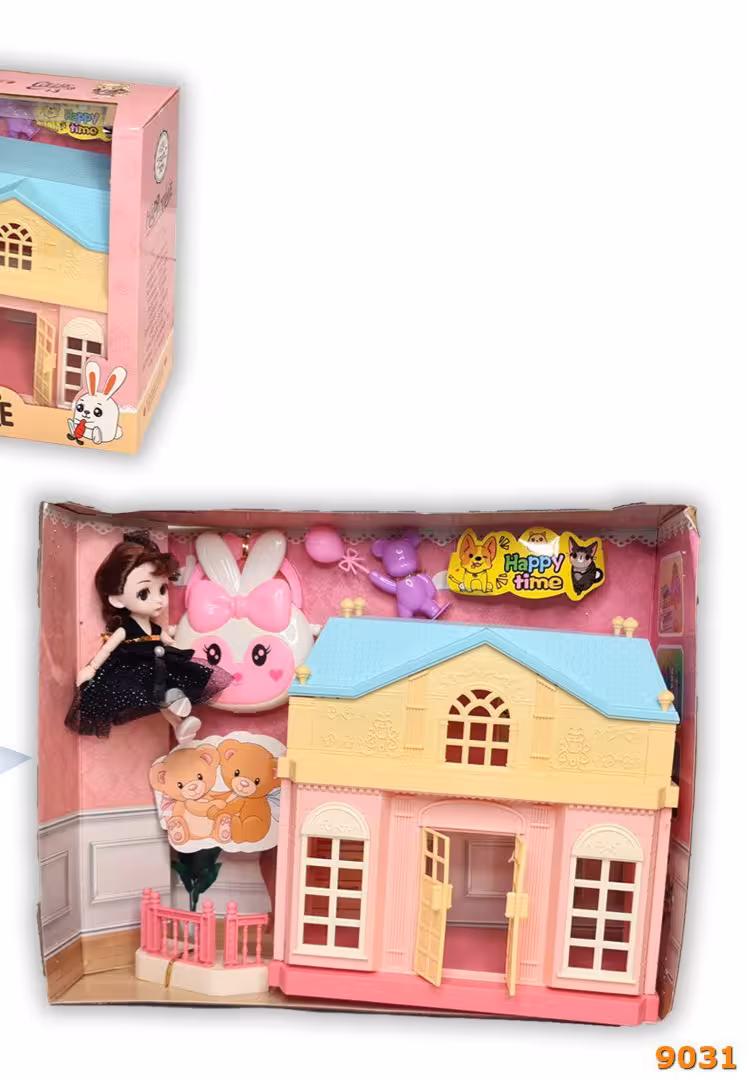 ست کلبه خرگوش عروسکی