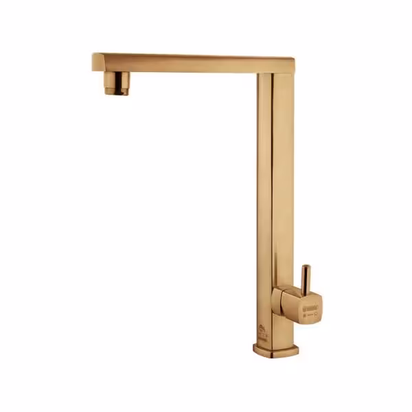 شیر ظرفشویی درخشان مدل اسپینر طلایی مات