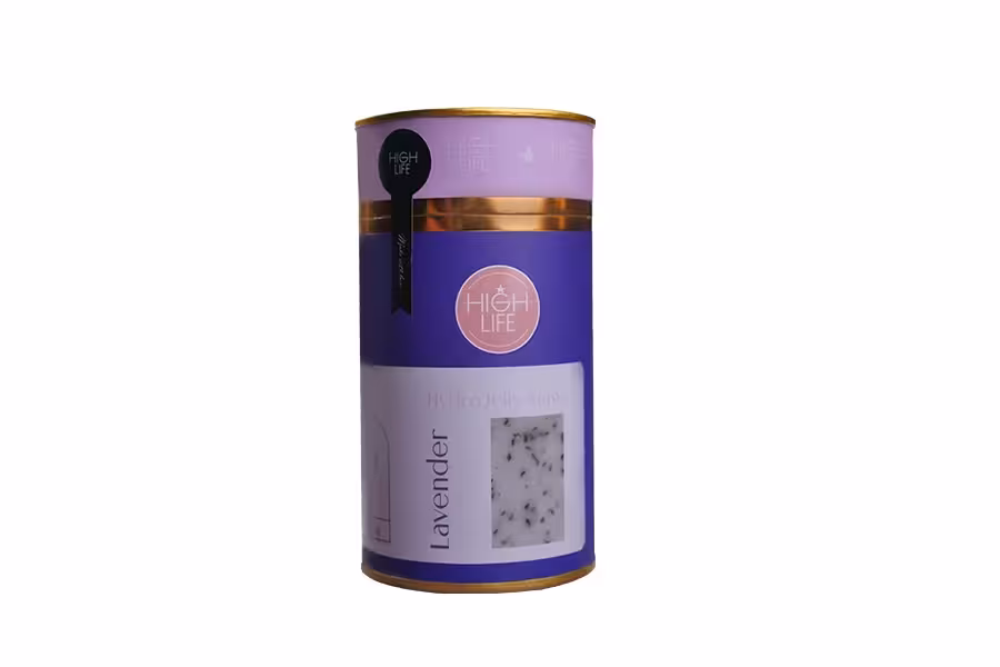 ماسک پودری هیدروژلی اسطخدوس هایلایف lavender hydrojelly mask highlife