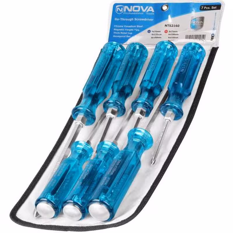 مجموعه 7 عددی پیچ گوشتی نووا مدل NTS 2160