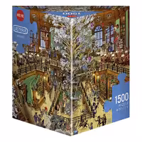 پازل 1500 تکه HEYE طرح کتابخانه