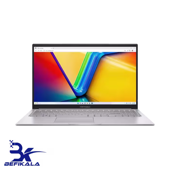 لپ تاپ ایسوس مدل ASUS X1504VA با پردازنده Core 5 120U، 16 گیگابایت رم، 512 گیگابایت حافظه SSD و پردازنده گرافیکی Intel
