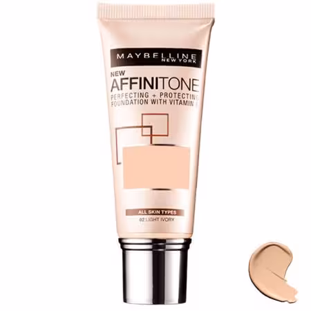 کرم پودر ميبلين مدل Affinitione Rose Beige 17 حجم 30 ميلی ليتر