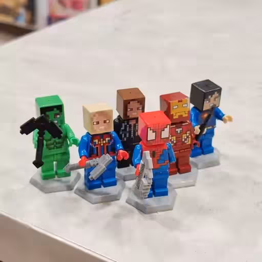 مینی فیگور لگو قهرمانان ماین کرافتی