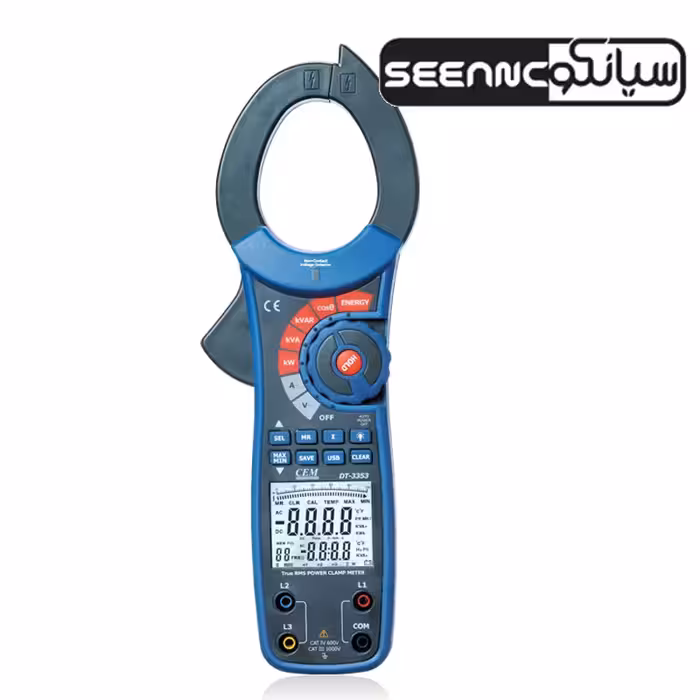 پاورمتر کلمپی ارزان قیمت سی ای ام مدل CEM DT-3353