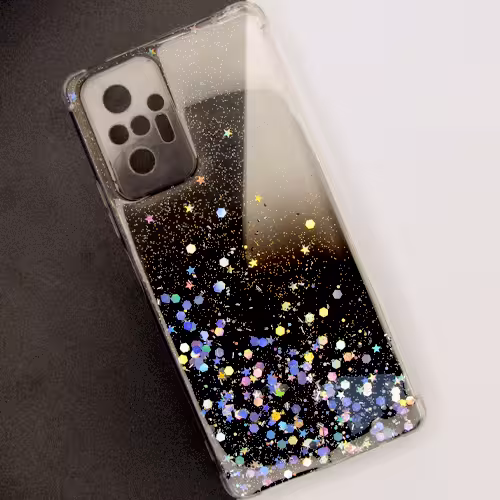 قاب note 10 pro max ژله ای طرح دار کپسول دار