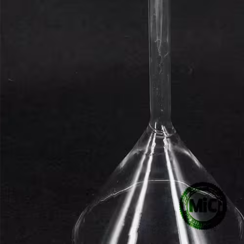 قیف شیشه ای 10سانت