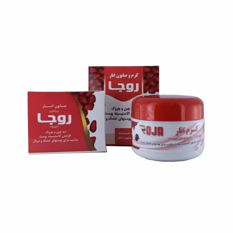 کرم و صابون انار روجا