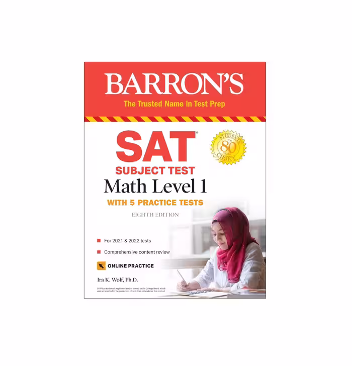 کتاب SAT Subject Test Math Level 1 اس ای تی سابجکت تست لول یک
