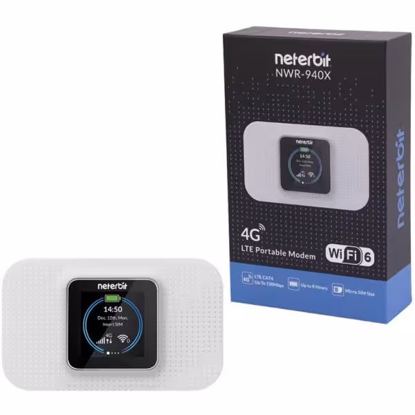 مودم جیبی 4G/LTE نتربیت مدل Neterbit NWR-940X