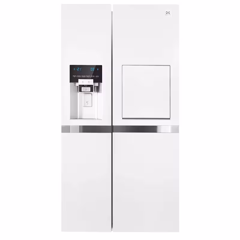 یخچال و فریزر ساید بای ساید 36 فوت دوو مدل SXi30-10W سفید متالیک