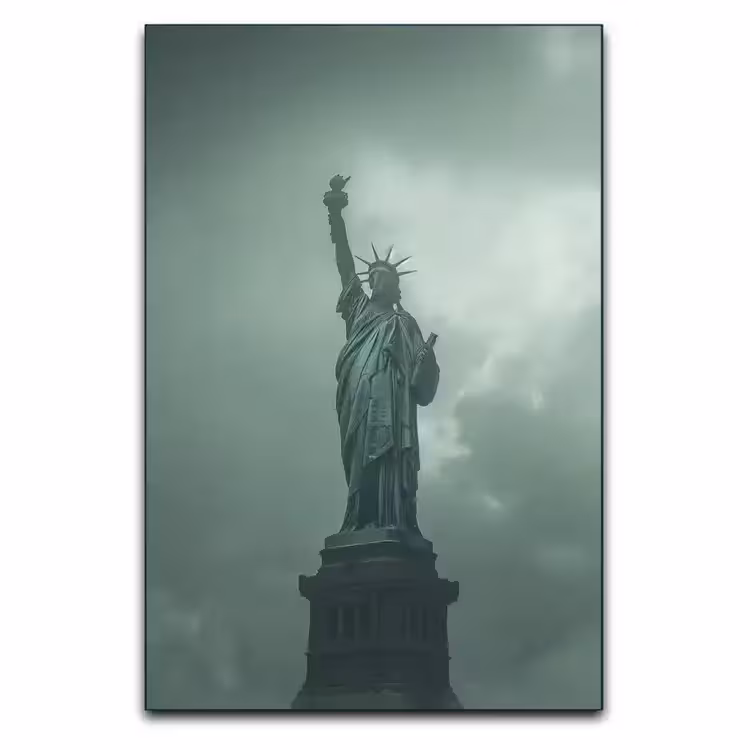 تابلو طرح مجسمه آزادی