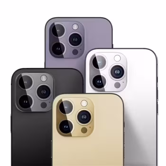 رینگ محافظ لنز آیفون 14 Apple iphone 13 Mini BLUEO Metal Frame Lens Protector Glass