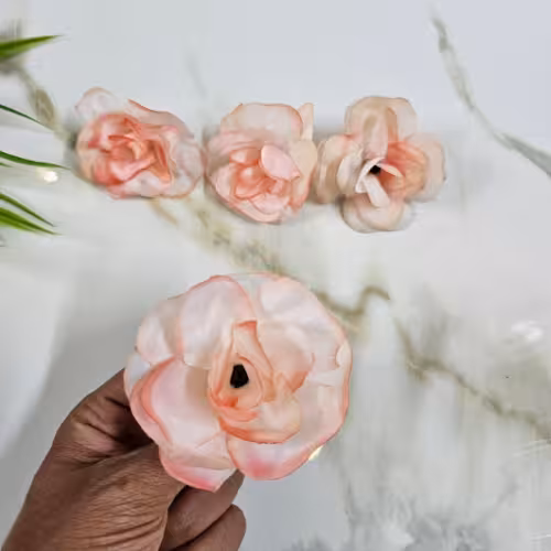 رز نسترن گلبهی مصنوعی پک 10عددی