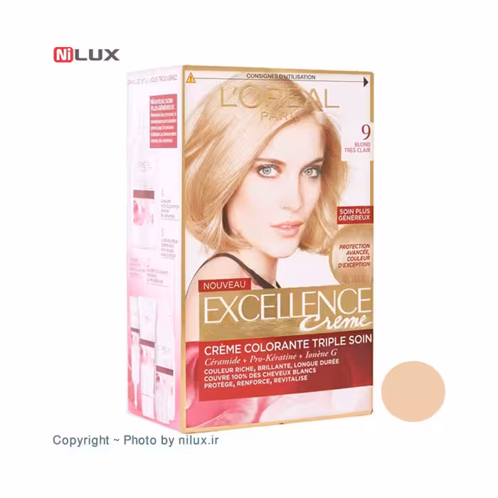 کیت رنگ مو لورآل سری Excellence شماره 9