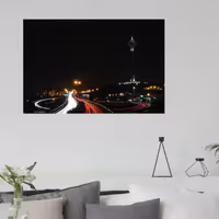 تابلو شاسی طرح شب های تهران کد 0139 | دنیای قاب