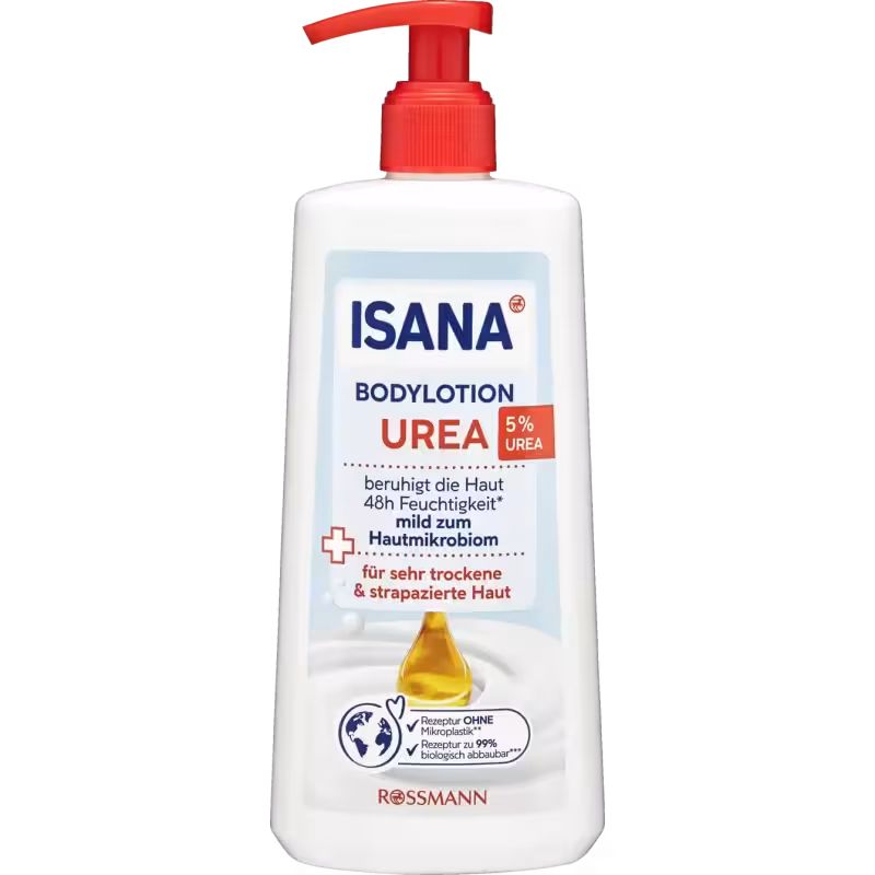 لوسیون بدن اوره %5 ایسانا حجم 300ml